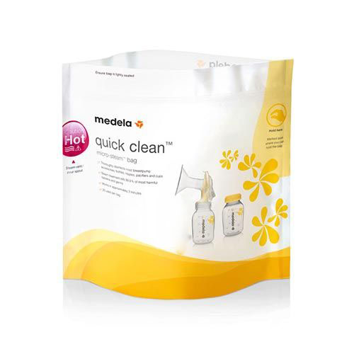 Medela Quick Clean Microwave Sterilization Bag (Pack Of 5)