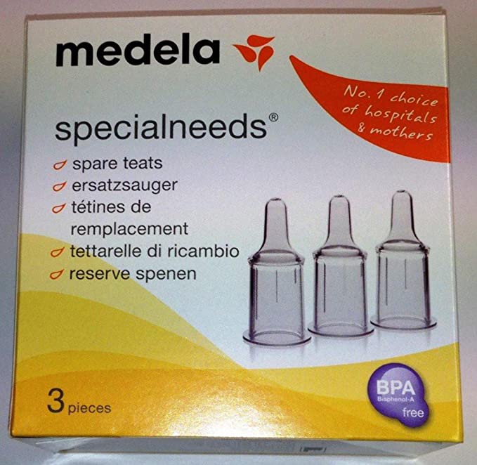 Medela Special Needs Spare Teats To Haberman Feeder (Pack of 3)